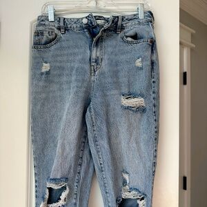 PacSun Light Blue Distressed Boyfriend Jeans